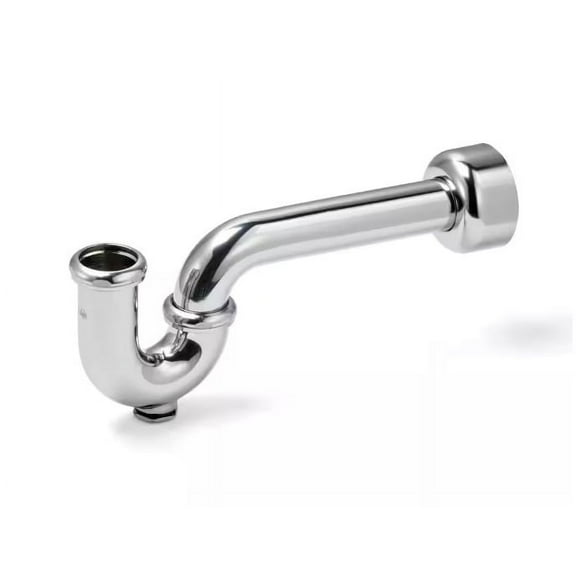 McGuire 8872CBECO ECO-LINE 1-1/4 in x 1-1/4 in 17GA Cast Brass Adjustable Seamless Tubular P Trap with Cleanout