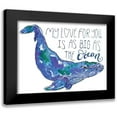 thumbnail image 1 of McGuire, Catherine 18x15 Black Modern Framed Museum Art Print Titled - Whale Love II, 1 of 5