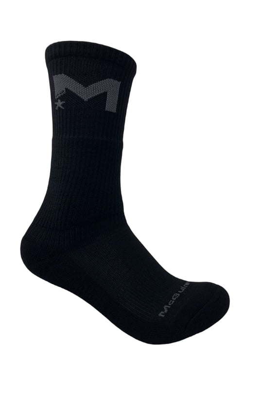 Tactical Socks, Men's Work Socks, Compression Properties, Odor Resistant, Breathable, USA Made