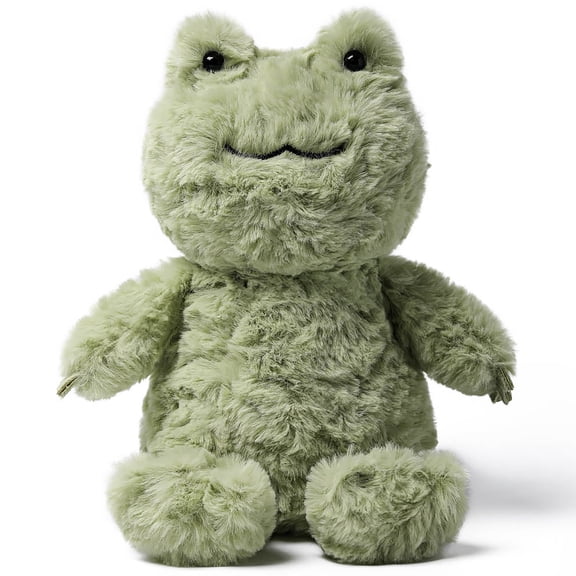 McHugs: Kindergarten Series - Relaxing Frog - 7" Green Stuffed Animal Plush, Soft Weighted Cuddle Toy, Cozy Comfort Play Companion, Baby-Toddler-Kids