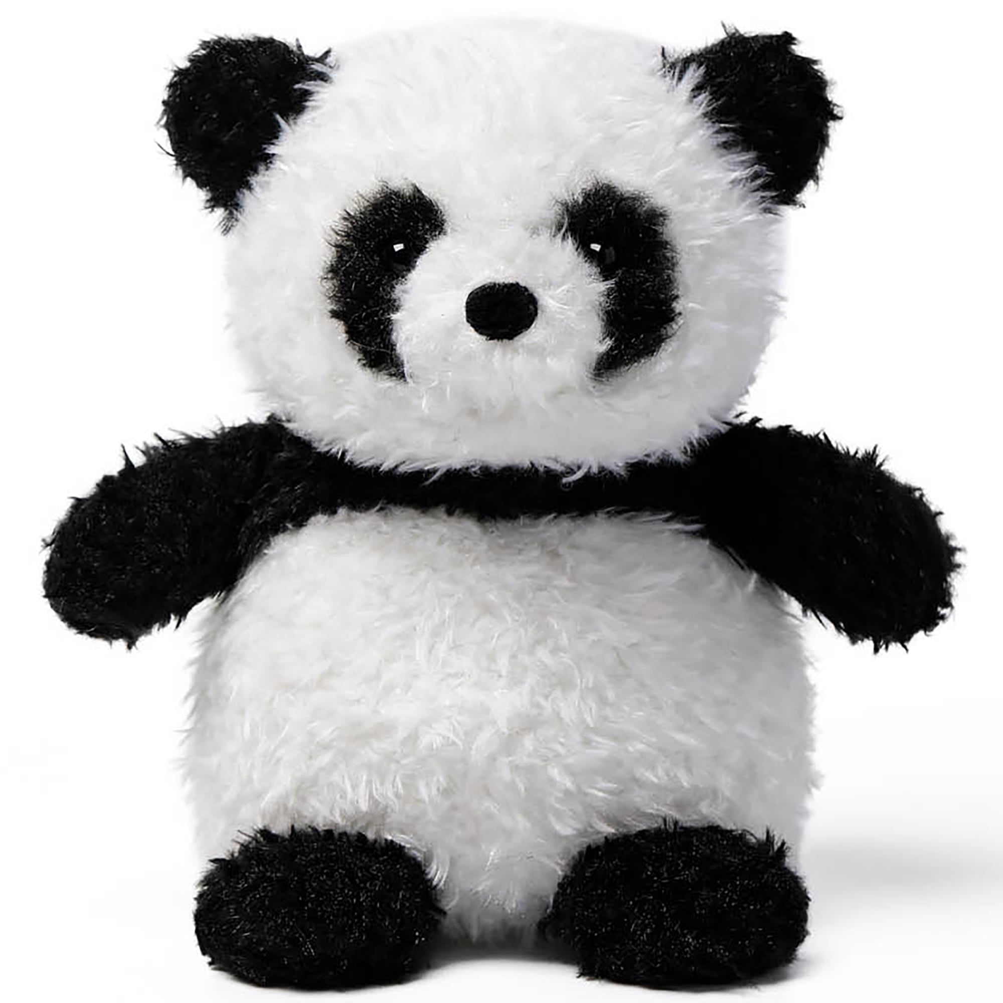 McHugs: Kindergarten Series - Rock & Roll Panda - 7" Black-White Stuffed Animal Plush, Soft Weighted Cuddle Toy, Cozy Play Companion, Baby-Toddler-Kid