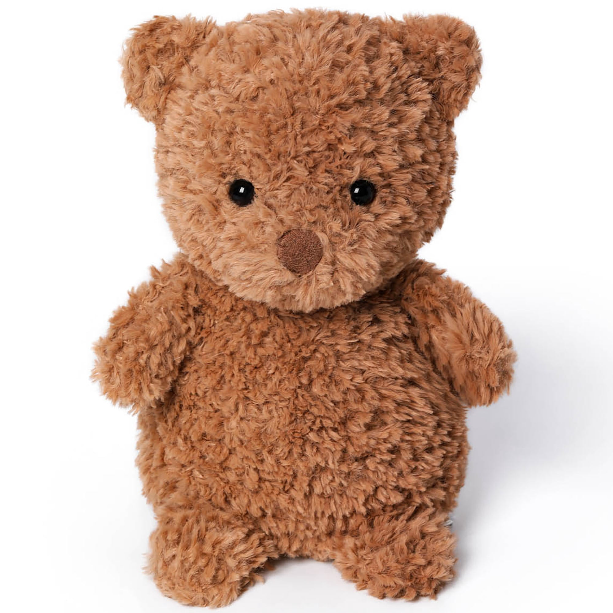 McHugs: Kindergarten Series - Swiss Roll Bear - 7" Brown Stuffed Animal Plush, Soft Weighted Cuddle Toy, Cozy Comfort Play Companion, Baby-Toddler-Kid