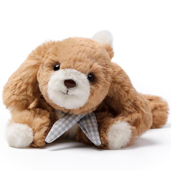 McHugs: Cute Pet Series - Cocker Spaniel - 7" Brown Dog, Stuffed Animal Plush, Soft Weighted Cuddle Toy, Comfort Play-Nap Companion, Baby-Toddler-Kid