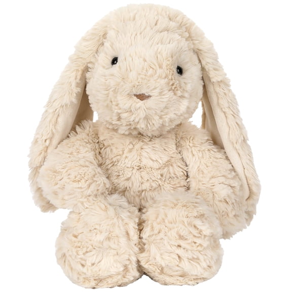 McHugs: Forest Series - Nina Rabbit - 14" Cream Stuffed Animal Plush, Soft Weighted Cuddle Toy, Cozy Comfort Play & Nap Companion, Baby-Toddlers-Kid