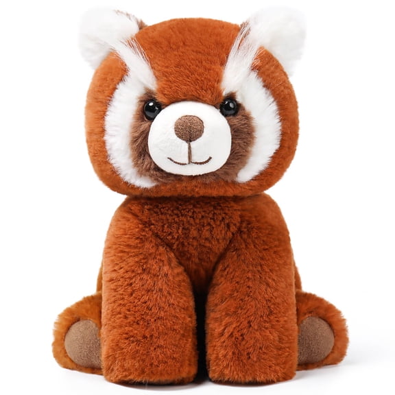 McHugs: Forest Series - Russell Red Panda - 7" Orange Stuffed Animal Plush, Soft Weighted Cuddle Toy, Cozy Comfort Play Companion, Baby-Toddler-Kids