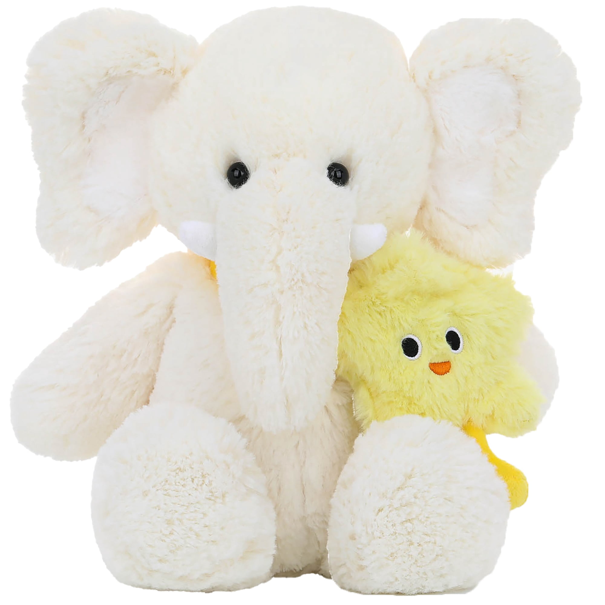 McHugs: School Series - Elephant Ted - 7" Stuffed Animal Plush w/ Star Character Bag, Soft Weighted Cuddle Toy, Cozy Play Comfort Companion, Kids 3+