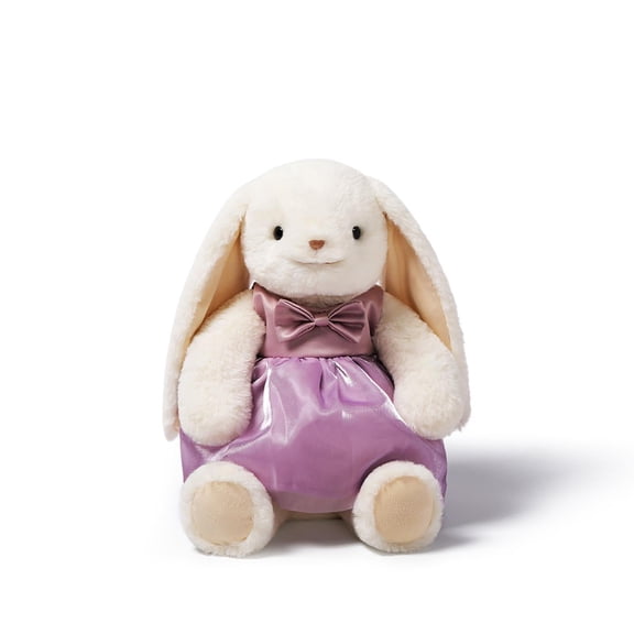 McHugs Violet Dress Smiling Leveret 13 Inch Plush Figure