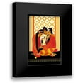 thumbnail image 1 of McIntosh, Frank 11x14 Black Modern Framed Museum Art Print Titled - Burma-Gossip, 1926, 1 of 5