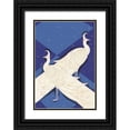 thumbnail image 1 of McIntosh, Frank 14x18 Black Ornate Wood Framed with Double Matting Museum Art Print Titled - Indian Lyric, 1927, 1 of 4