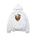 thumbnail image 1 of McIntosh Shield Bold Scottish Heritage Clan Crest Tartan Family Symbol Hoodie, for men & women, up to size 5XL, 1 of 3