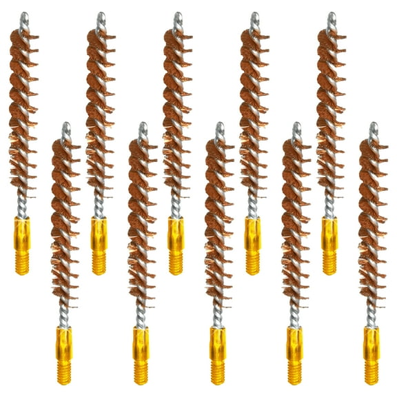 McJ Tools 10pack Rifle 22 Caliber Bronze Bore Brush