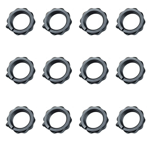 McJ Tools Reloading Die Lock Rings and Decapping Pins (12pack 1st Gen, Die Lock Rings)