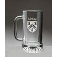 thumbnail image 1 of McKay Irish Coat of Arms Glass Beer Mug (Sand Etched), 1 of 1