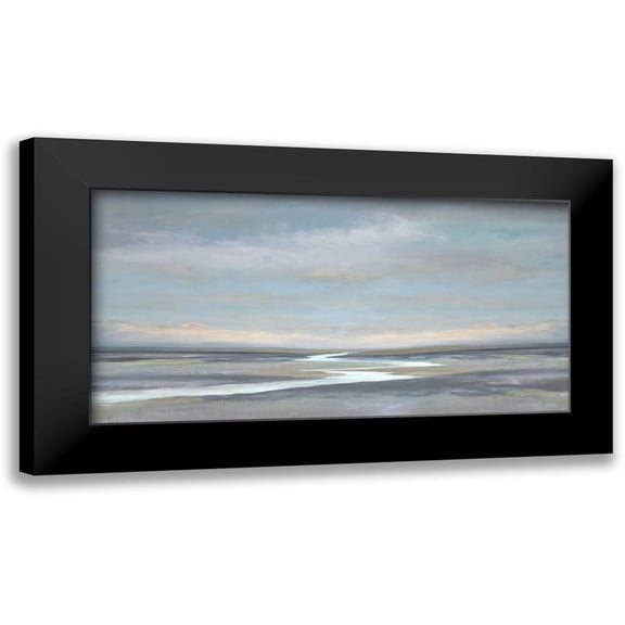 McKee, Christy 14x9 Black Modern Framed Museum Art Print Titled - Riverbend II