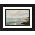 thumbnail image 1 of McKee, Christy 18x13 Black Ornate Wood Framed with Double Matting Museum Art Print Titled - At the Shore, 1 of 4