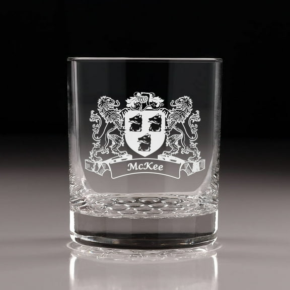 McKee Irish Coat of Arms Nob Hill Tumblers - Set of 4