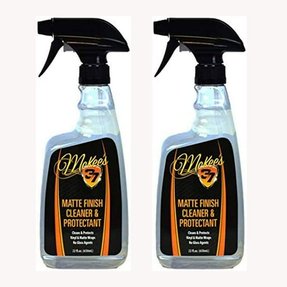 McKee's 37 2 Pack Matte Finish Cleaner & Protectant (Waterless Wash & Clear Sealant for Matte & Satin Paint & Wraps)