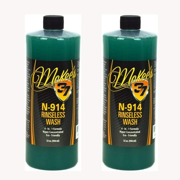 McKee's 37 2 Pack N-914 Rinseless Wash (Rinseless/Waterless/Clay Lube/Detail Spray)