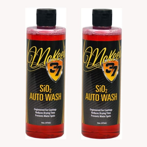 McKee's 37 2 Pack SiO2 Auto Wash (Car Wash for Ceramic Coated Vehicles)