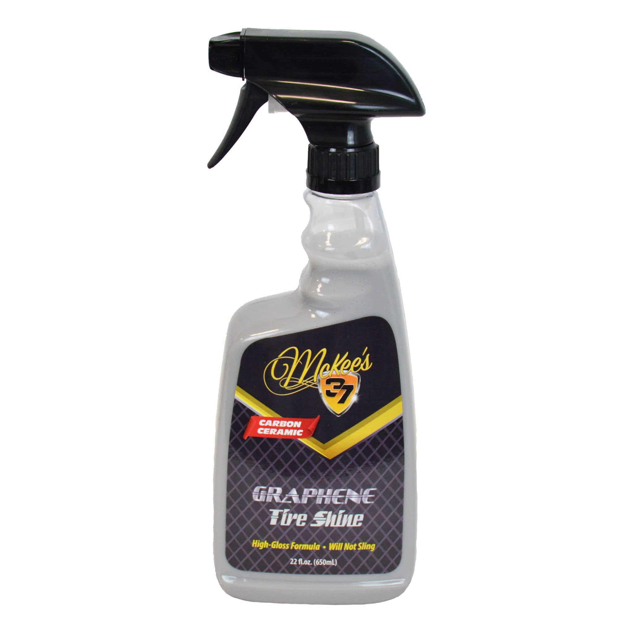 McKee's 37 Graphene Tire Shine (High Gloss No-Sling Tire Protectant), 22 fl. oz.
