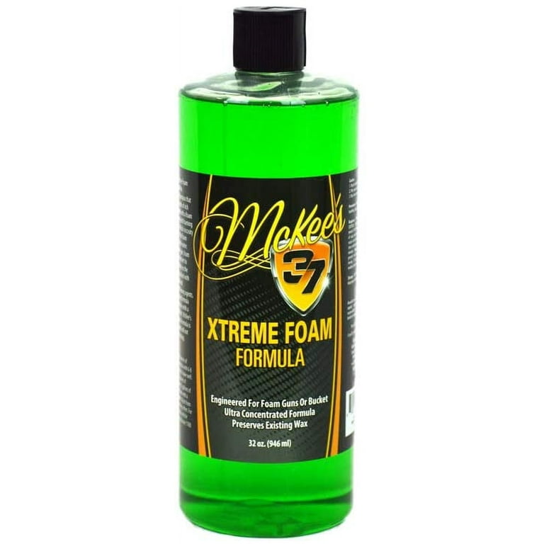 32 Car Shampoo 37 Xtreme Formula Foam Soap) Foam .oz Auto McKee\'s MK37-805 (Snow