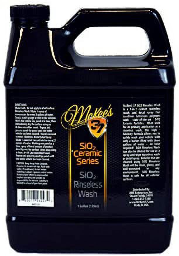 McKee's 37 SiO2 Rinseless Wash (Hyper Concentrated Rinseless/Waterless  Solution)