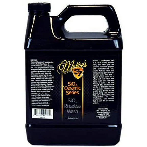 McKee's 37 SiO2 Rinseless Wash (Hyper Concentrated Rinseless/Waterless Solution)