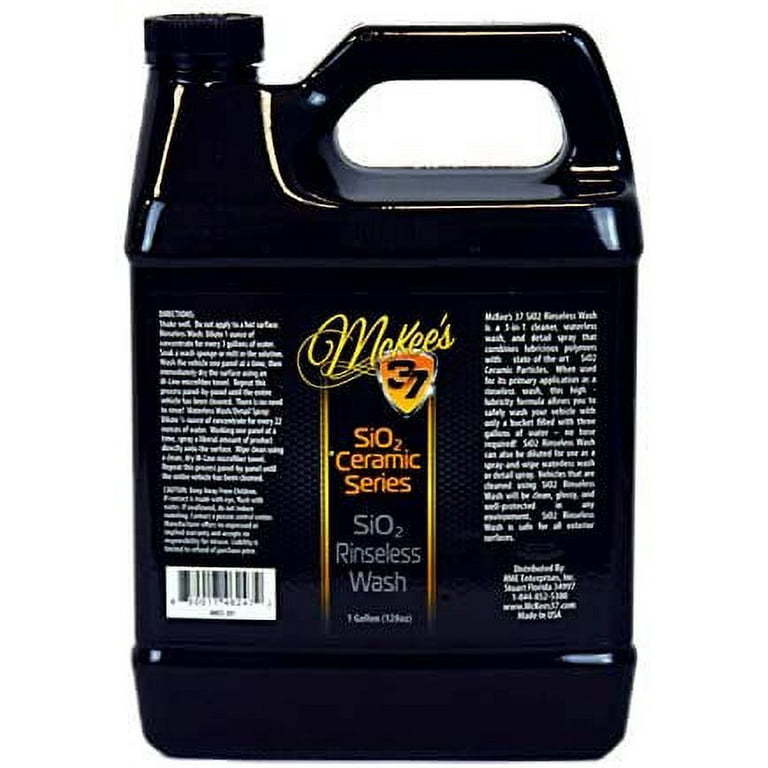 McKee's 37 SiO2 Rinseless Wash (Hyper Concentrated Rinseless/Waterless  Solution) 