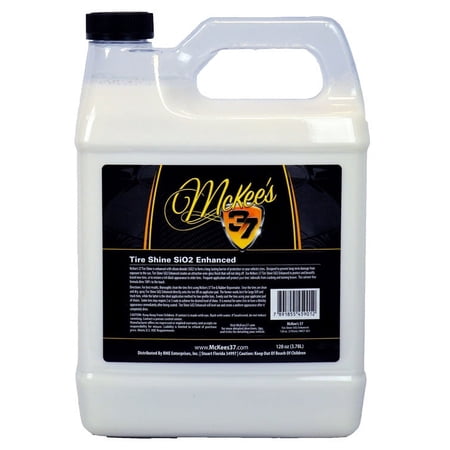 McKee's 37 Tire Shine SiO2 Enhanced 128 oz.