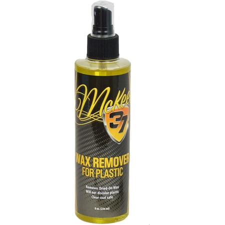 McKee's 37 Wax Remover for Plastic, 8 oz