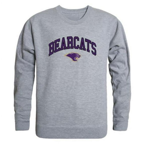 McKendree University Bearcats Campus Crewneck Sweatshirt, Heather Grey - Extra Large