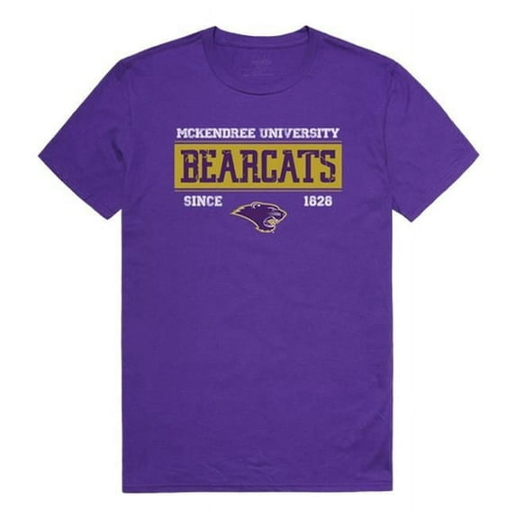 McKendree University Bearcats College Established T-Shirt, Purple - 2XL