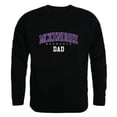 thumbnail image 1 of McKendree University Bearcats Dad Crewneck Sweatshirt, Black - Small, 1 of 1