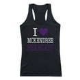 thumbnail image 1 of McKendree University Bearcats Women I Love Tank Top, Black - Large, 1 of 1