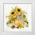 thumbnail image 1 of McKenna, Kathleen Parr 12x12 White Modern Wood Framed Museum Art Print Titled - Autumn Days I Gold, 1 of 4
