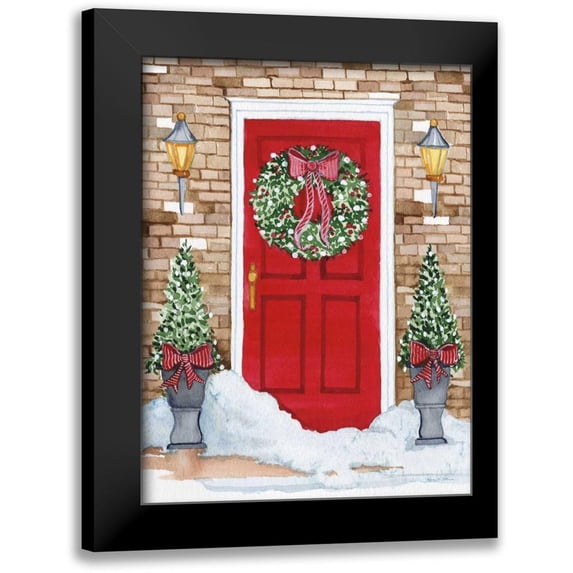 McKenna, Kathleen Parr 12x14 Black Modern Framed Museum Art Print Titled - Night Before Christmas I