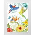 thumbnail image 1 of McKenna, Kathleen Parr 14x18 White Modern Wood Framed Museum Art Print Titled - Treasures of the Tropics II, 1 of 4