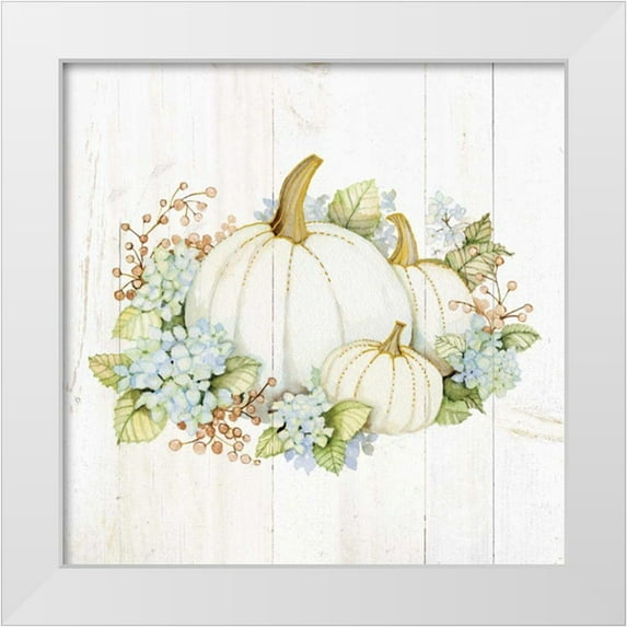 McKenna, Kathleen Parr 15x15 White Modern Wood Framed Museum Art Print Titled - Autumn Elegance I Gold