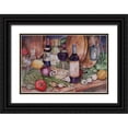 thumbnail image 1 of McKenna, Kathleen Parr 18x13 Black Ornate Wood Framed with Double Matting Museum Art Print Titled - Gourmet Night, 1 of 4