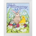 thumbnail image 1 of McKenna, Kathleen Parr 25x32 White Modern Wood Framed Museum Art Print Titled - Easter Friends, 1 of 4