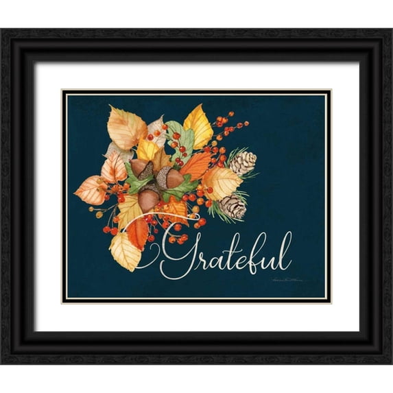 McKenna, Kathleen Parr 32x26 Black Ornate Wood Framed with Double Matting Museum Art Print Titled - Autumn Splendor II