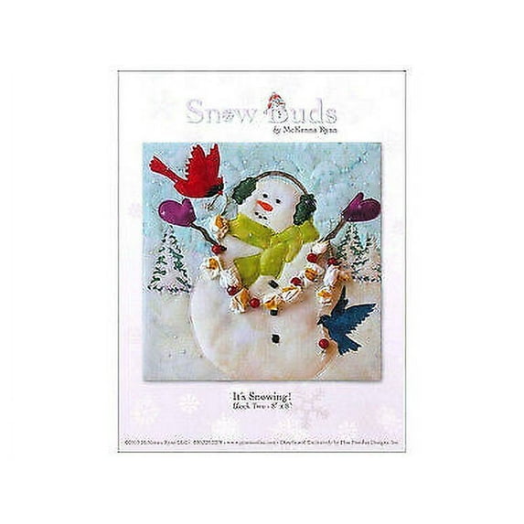 McKenna Ryan Snow Buds BUD02 Its Snowing Pattern