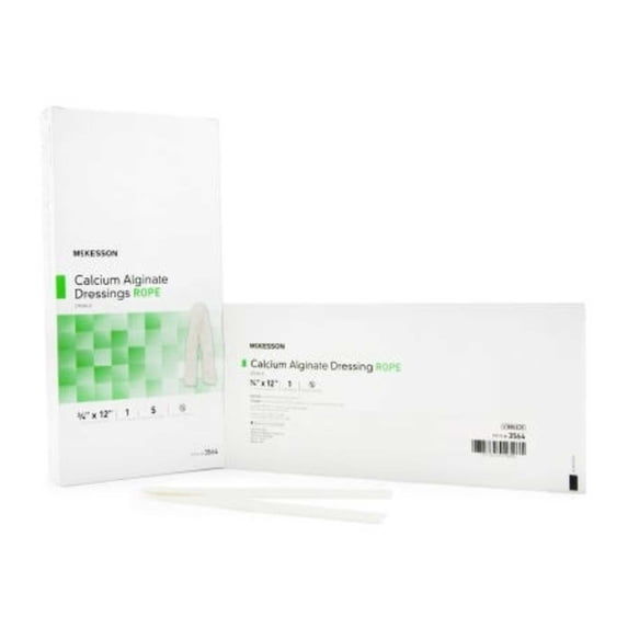 McKesson 3564 Calcium Alginate First Aid Gauze, Box of 5