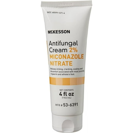 McKesson 53-6391 Antifungal 2 Percent Strength Cream 4 oz. Tube (Each)