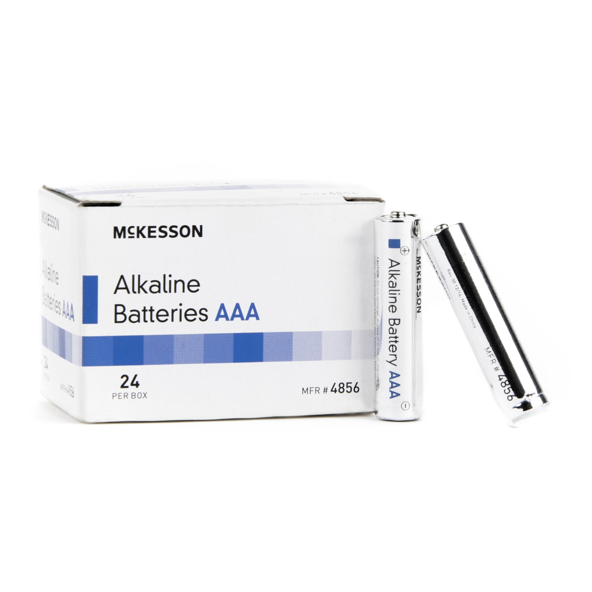 McKesson AAA Batteries, Long-Lasting Alkaline Power Batteries, 1.5 V, 24 Count, 25 Packs, 600 Total