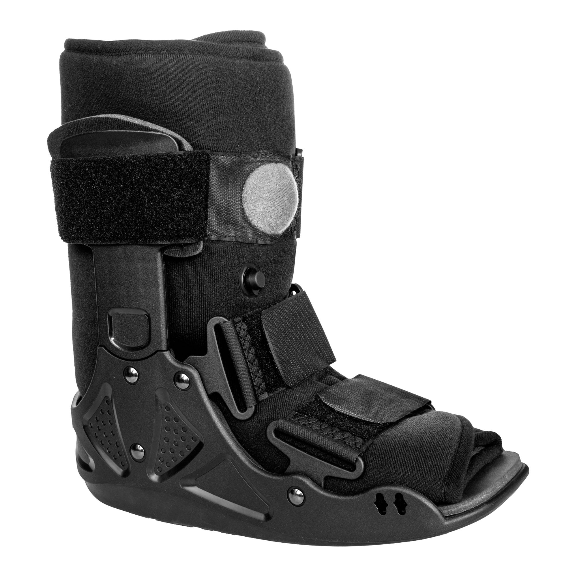 McKesson Air Walking Boot Surgical Shoe, Low-Top for Adults - Black, Size Small, 1 Ct