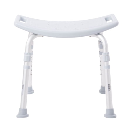 McKesson Aluminum Bath Bench, Armless - 19 1/4 in Width, 400 lbs Capacity, 4 Ct