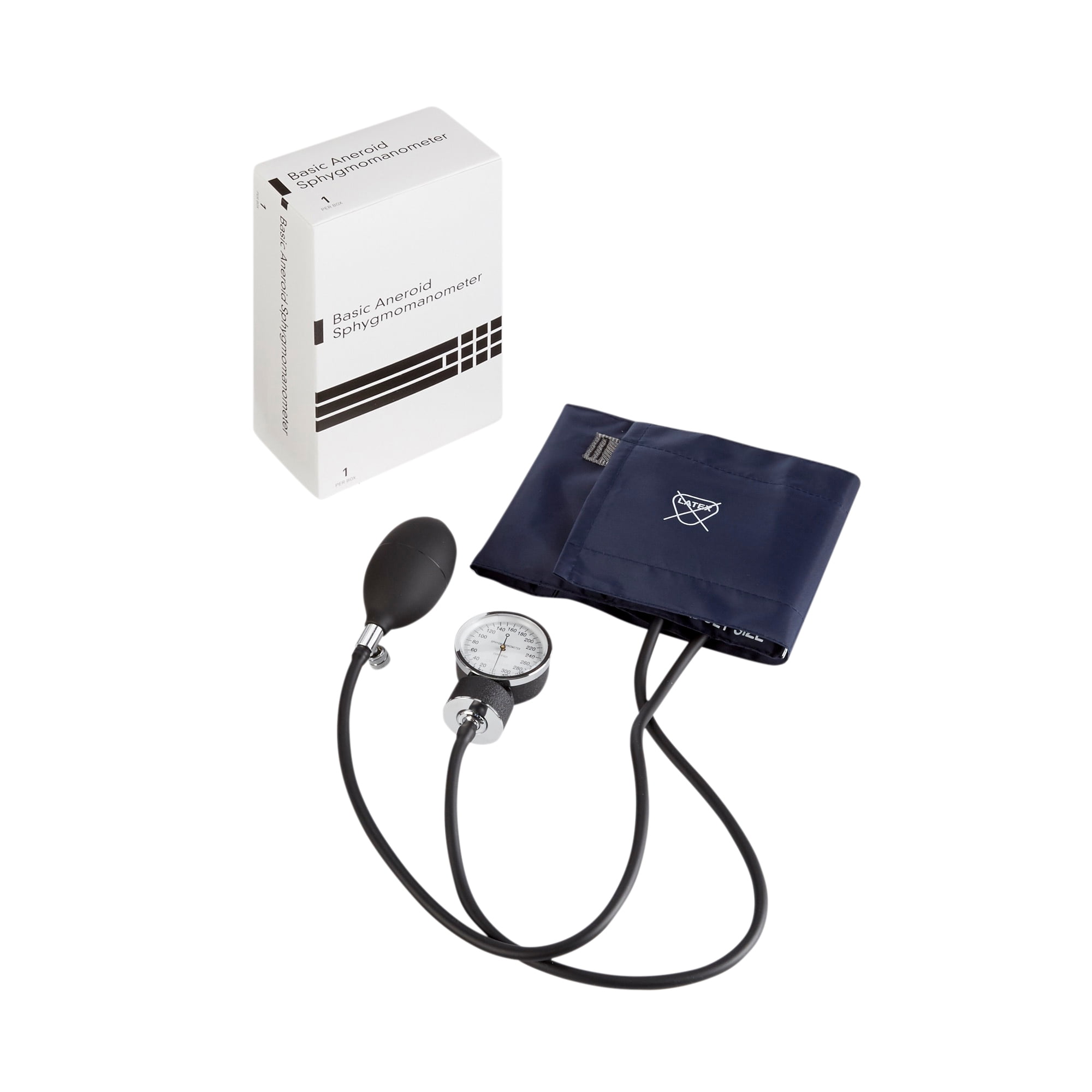 McKesson Aneroid Sphygmomanometer, Blood Pressure Monitor with Arm Cuff