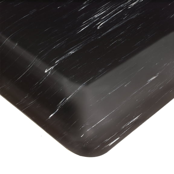 McKesson Anti-Fatigue Floor Mat, Standing Comfort Mat for Kitchen, Bathroom, Office, Surgical Procedures - Black, 2 ft. x 3 ft., 1 Ct