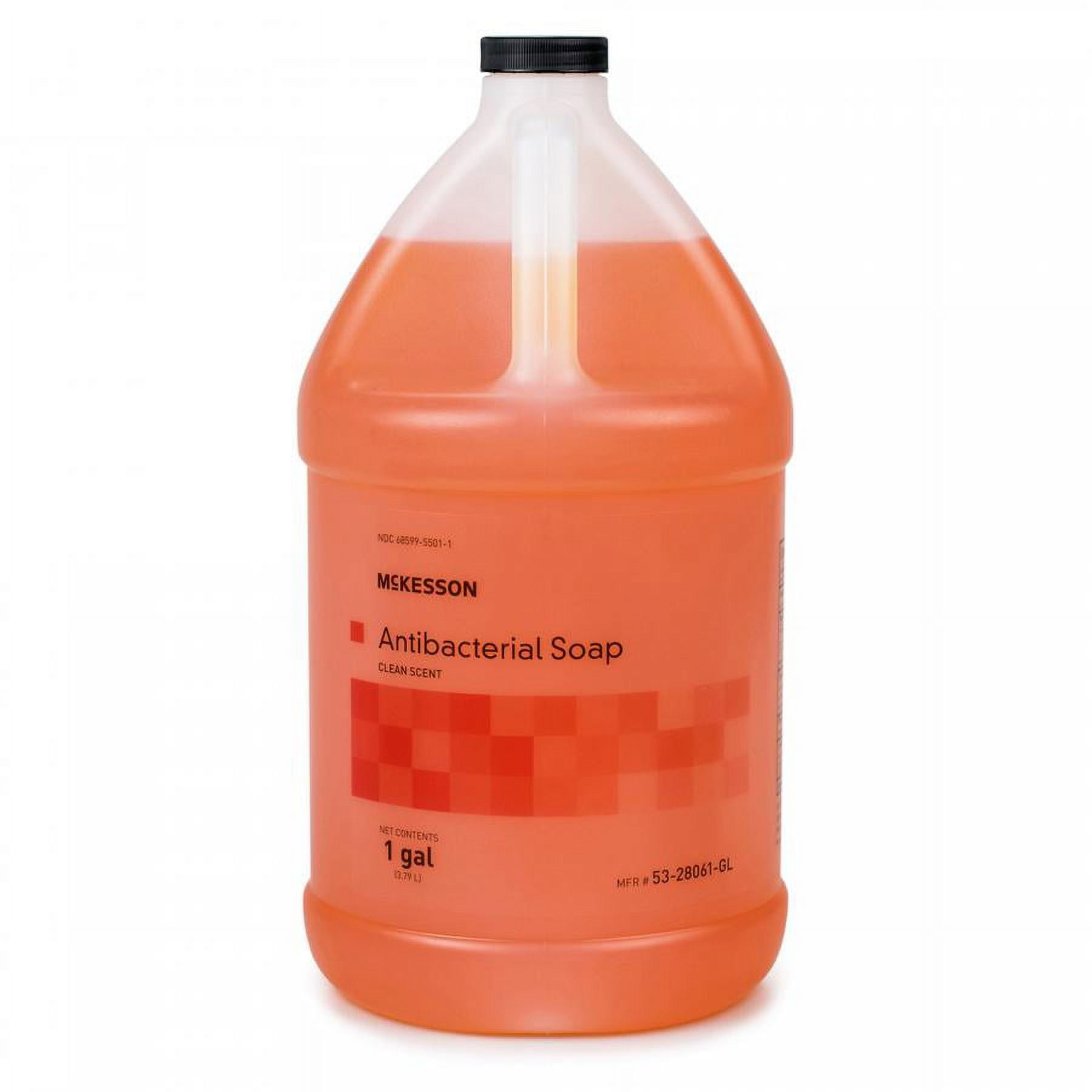 McKesson Antibacterial Hand Soap, 5.5 to 7.5 pH, 1 gallon Bottle, Clean